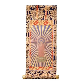 Honzon Wall Scroll Large Size East Amitabha Jodo Shinshu Otani School