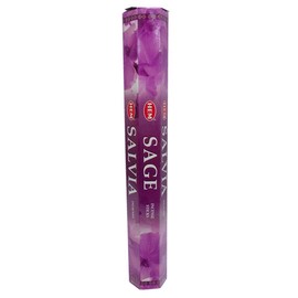 Sage - Hem Incense Sticks 20 Stick Hexagon Box