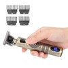 Electric Hair Trimmer Clipper USB Portable Professional Retro Hair Cutting