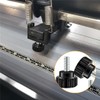 Carbon Steel Threaded Knurled Thumbscrew Round Clamping Screw on Knobs