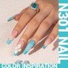 Melodysusie Esmalte de U as en Gel Azul Turquesa Espeso