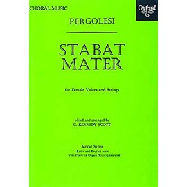 Stabat Mater: Vocal score
