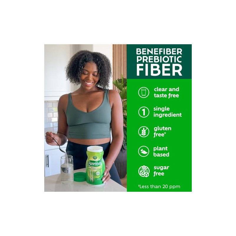 Benefiber prebiótico suplemento de fibra - 248g (8.7 oz)