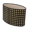 Lampshade Oval Shaped Hollow Metal Carved Compatible E27 E14 Caliber