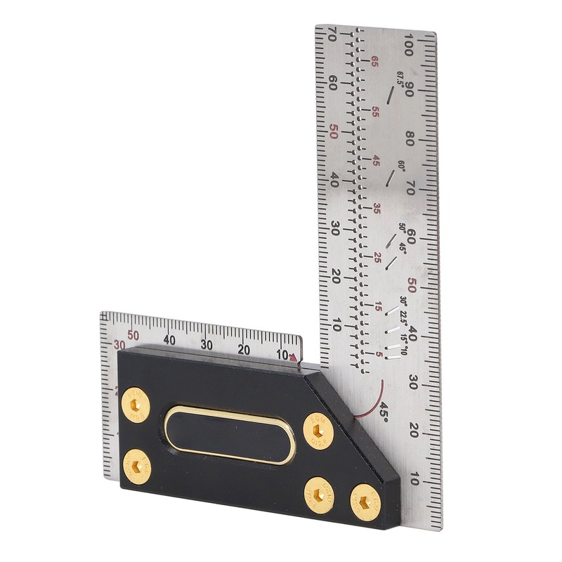 L Measurements Ruler Stainless Steel High Accuracy Carpenter Square Framing