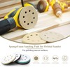 Bateya 4PCS Sponge Interface Pad 125mm Soft Foam Sanding Pads