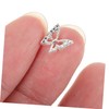 Healvian Butterfly Charms Nail Art 40pcs Metal Nail Charms Decorative