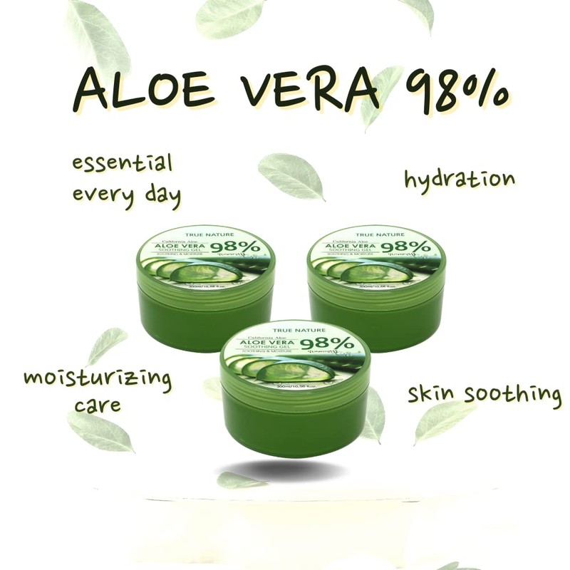KPI Aloe Vera 98% Soothing Gel Jar Type - Moisture