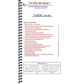 Yaesu VX-6R Mini-Manual by Nifty Accessories