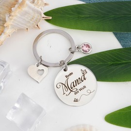 Gifts for Mum Christmas, Gift Mum Christmas, Best Mum Gift, Birthday Gift for Mum, Mother's Day Gifts for Mum Keyring, Gift for Mum Valentine's Day Easter Gift, silver