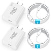 [2025 Upgraded] iPhone 16e Charger Fast Charging, 2-Pack 30W USB