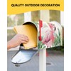 Futuregrace Mailbox Covers Magnetic Oversized 21x25.5In Outside Mailbox Decorations Summer