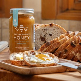 Bee Harmony Raw Manuka Honey, 400+ MGO, New Zealand, 12 OZ