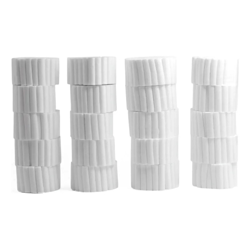 Rollo De Algodon Dental Absorbente Borgatta Caja 1000 Pzs