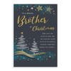 Classic Christmas Card Brother - 9 x 6 inches -