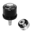 Stainless Knurled Fender Seat Bolt Screw 1/4"-20 Thread Compatible with