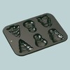 Zenker 3664 Christmas Moulds Non-Stick Black