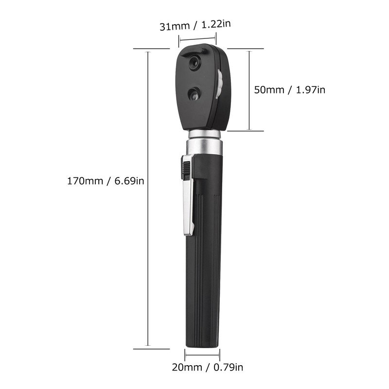Hand Direct Ophthalmoscopes Simple Easy to Use Ophthalmoscope for Inspecting