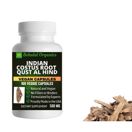 See all condition definitions Indian costus 500mg Qust al Hind 100 veg capsules