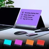 Note Tower LED Color Changing Desktop Whiteboard with Premium PU