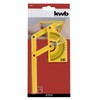 kwb Angle Gauge (Plastic, 155 mm Long), Yellow, Two Arm