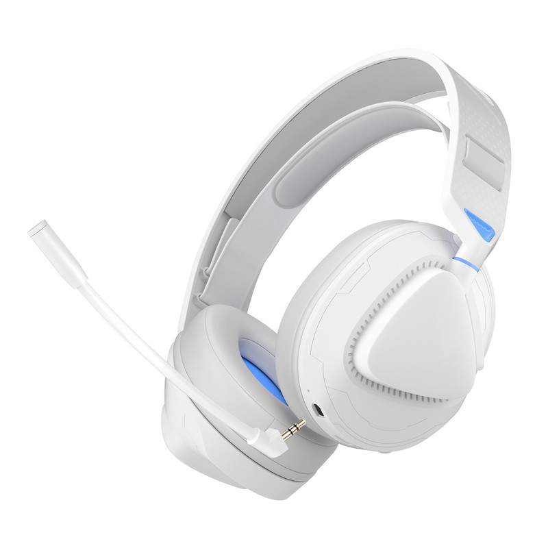 Wired Gaming Headset 2.4G Receiver Bluetooth 4 Modes Adjustable Headband