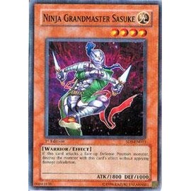 Yu-Gi-Oh! - Ninja Grandmaster Sasuke (SD5-EN015) - Structure Deck 5: Warrior's Triumph - 1st Edition - Common