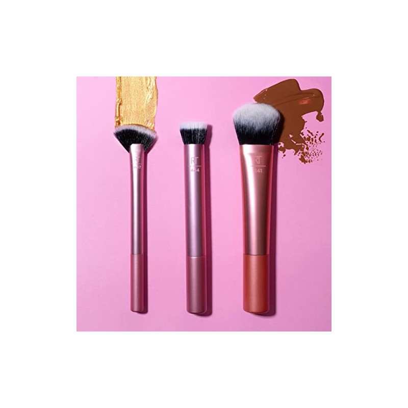 Real Techniques Seamless Complexion Makeup Brush, For Foundation, Primer and