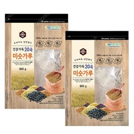 Same Healthy 20 Grains Rice Flour 900g 2 Oats Coix Tea Grain (12063421) / 동일 건강가득 20곡 미숫가루 900g 2개귀리 율무차 곡물 (12063421)