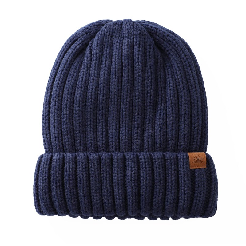 Home Prefer Gorro de invierno para hombre con forro, Azul