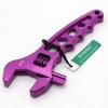 SUNDELY® Aluminum Anodized Adjustable Wrench Spanner Fitting Tool Straight Flat