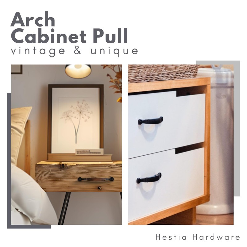 HESTIA HARDWARE 10 Pack | OIl Rubbed Bronze Cabinet Pull