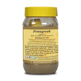 Basic Ayurveda Fenugreek Seeds Powder | Natural & Organic Methi Powder | Ayurvedic Spice | 7.05 Oz (200g)