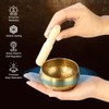 Tibetan Singing Bowl Set - Meditation Sound Bowl Cushion with