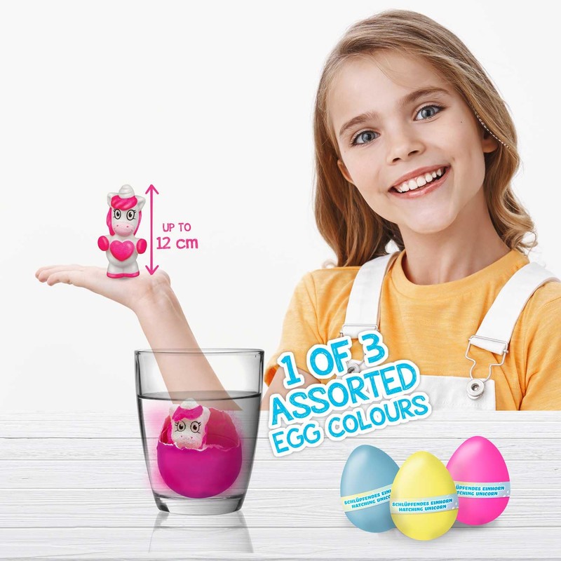 CRAZE Mega Egg - 12 x Unicorn Surprise Eggs, Mini