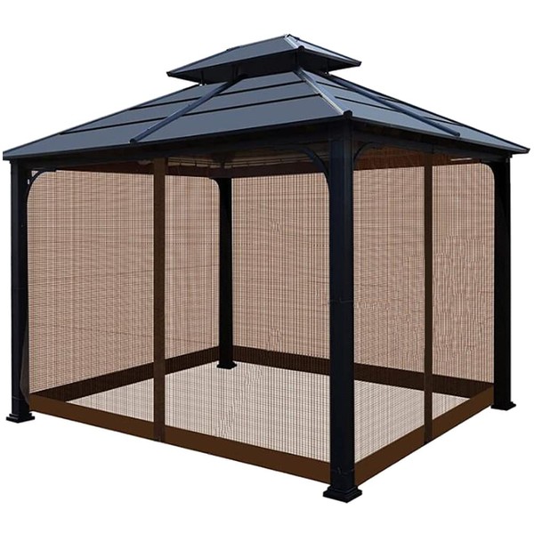 10 x 12 ft Gazebo Mosquito Netting Canopy Mosquito Netting,