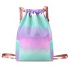 Drawstring Foldable Backpack | Foldable Sports Backpack Waterproof Drawstring Bag