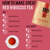 Tea Rebellion | Handpicked Red Hibiscus Herbal Tea | Fair