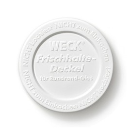 Weck Lids 40 mm | Pack of 5 | For Canning Preservations, Juices, Hermetic Storage of Dry Ingredients