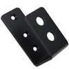 MUKLEI 8 Pack Door Barricade Brackets, Open Bar Holder U
