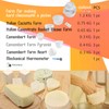 Kit de 16 piezas para hacer queso con termómetro perforado,
