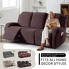 VANSOFY Recliner Couch Cover, 8-Pieces Stretch Recliner Sofa Cover Soft