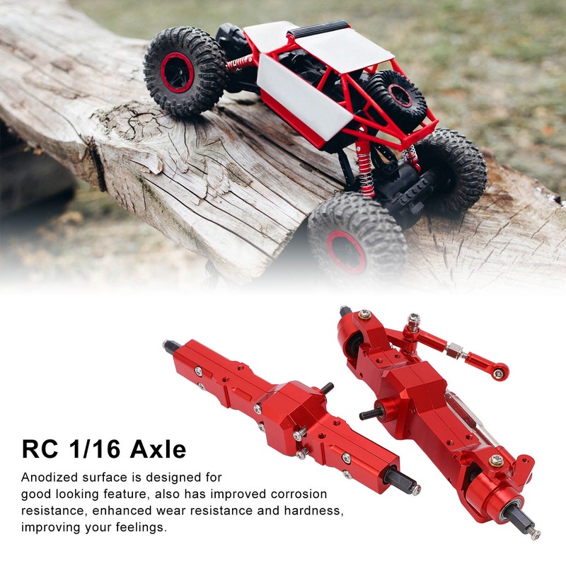 RC Front Rear Drive Axle Kit Aluminum Remote Control Car
