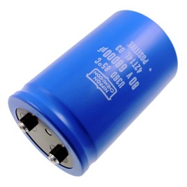 Elko Capacitor Radial 68000µF 80V Screw Electrolytic Capacitor up to 85°C 68000uF Electrolytic Capacitor from United Chemi-Con