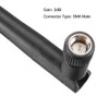 sourcing map WiFi Antenna 3dBi 2.4/5.8GHz SMA Male Omni Direction