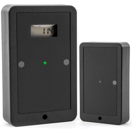 People Counter with Display - Bi-Directional - Completely Wireless & Battery Operated - Easy to Use - Accurate Visitor Counter for Retail and Other Applications