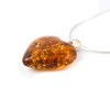 MyBernstein Amber and Silver Heart (Amber Jewellery 10141), Silver amber