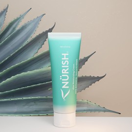 NURISH Advanced Moisturizing Cream | Natural & Vegan | Hand & Body Moisturizer for all Skin Type | Non-Comedogenic | Use 1/4 as much as other creams | Protects skin all day, Travel Friendly 3.4 Ounce