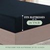 BESPOLITAN INC. 1200 Thread Count 4pc King Size Egyptian Bed