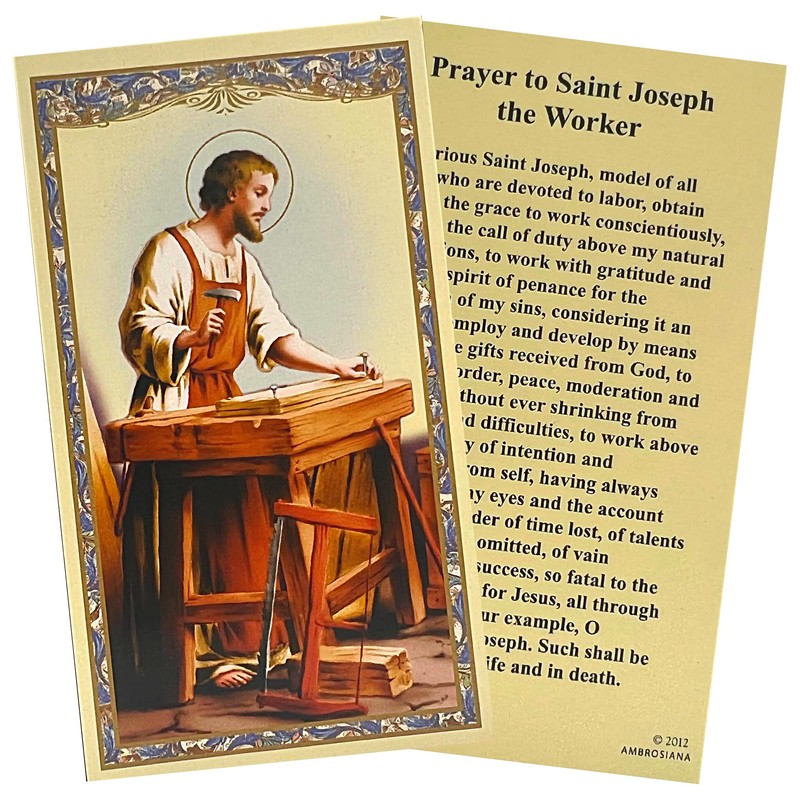Religious Gifts Saint Joseph Statue Home Seller Kit with Prayer